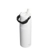 Stanley butelka IceFlow™ Flip Straw 0.71L Chalk